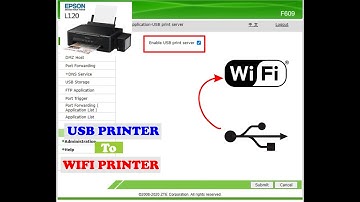 Tutorial Cara Merubah Epson L120 Dari USB Printer Ke Wifi Printer dengan Router ZTE F609