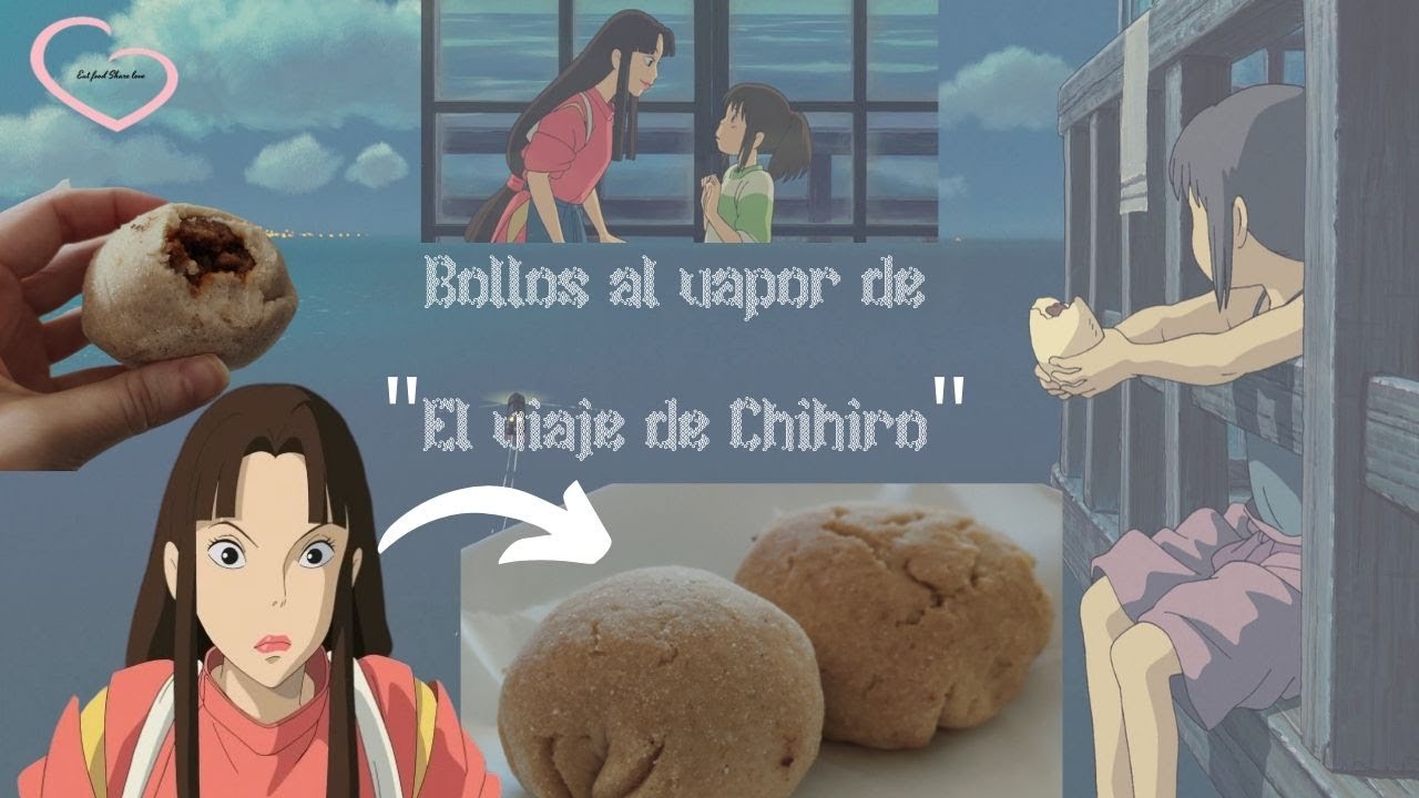  BOLLOS AL VAPOR De EL VIAJE DE CHIHIRO I SPIRITED AWAY STEAMED BUNS 
