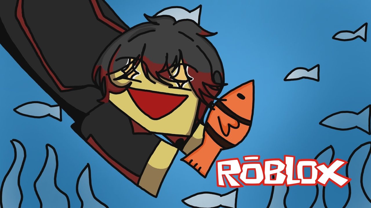 roblox : Dive down🐟 ดำน้ำไปจับปลาใต้ท้องทะเล! 