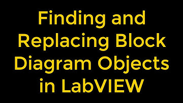 How to Find and Replace Block Diagram Objects in LabVIEW