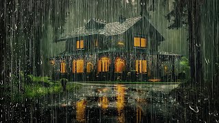 Heavy Rain and Thunder Sounds to Sleep Fast | Rainstorm to Block Noise, Relax, Focus or Study Better