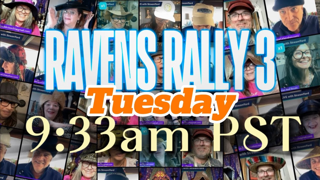 RAVENS RALLY 3 - LIVE TREASURES SELLING TREASURES LIVE