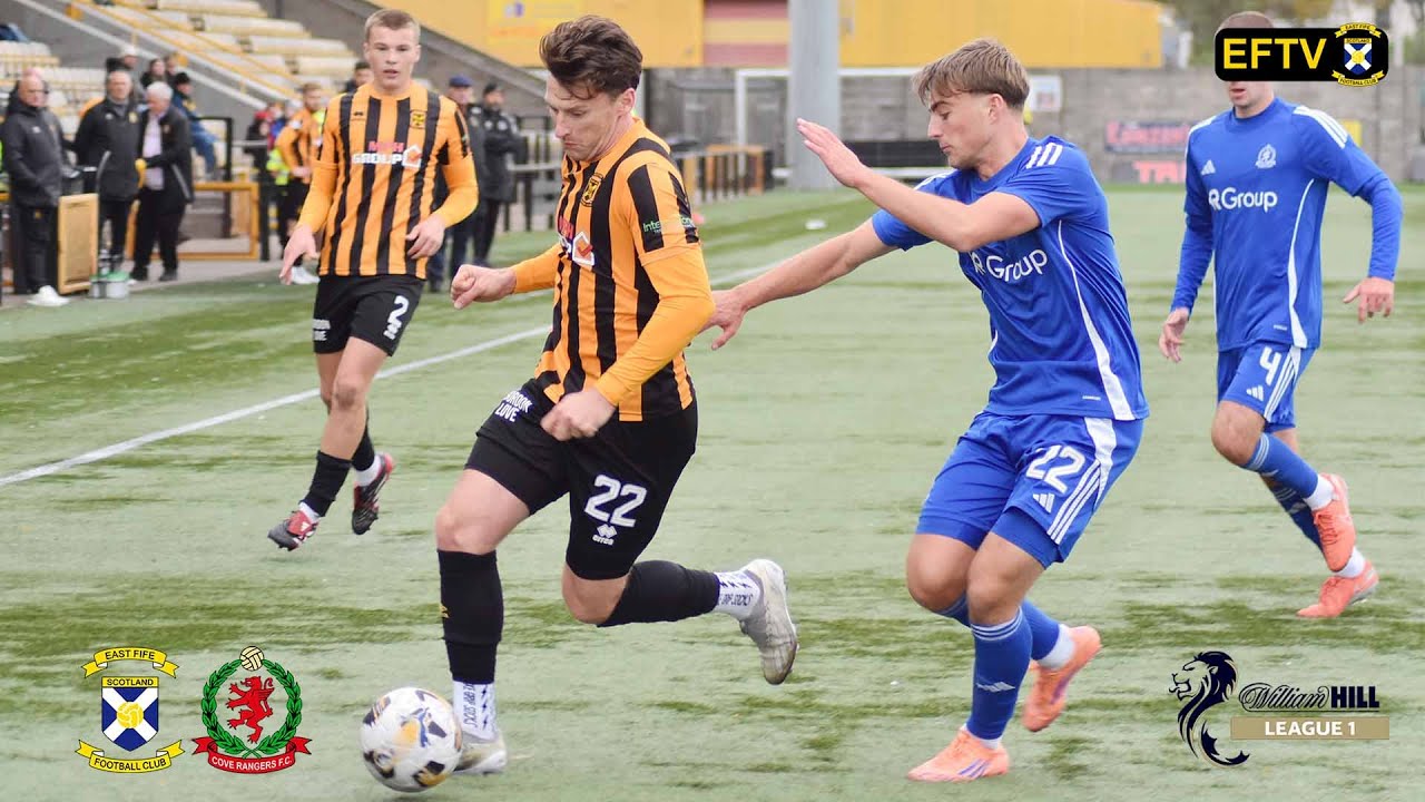 HIGHLIGHTS | East Fife 2-0 Cove Rangers