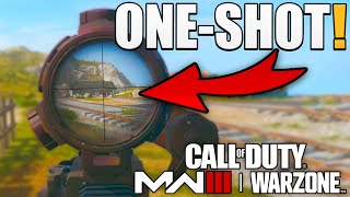 How to 1 Shot Snipe in Warzone 3... | (4 Different Options to Try)