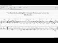 I Harmonized the Melody of Last Night I Dreamt That Somebody Loved Me by the Smiths