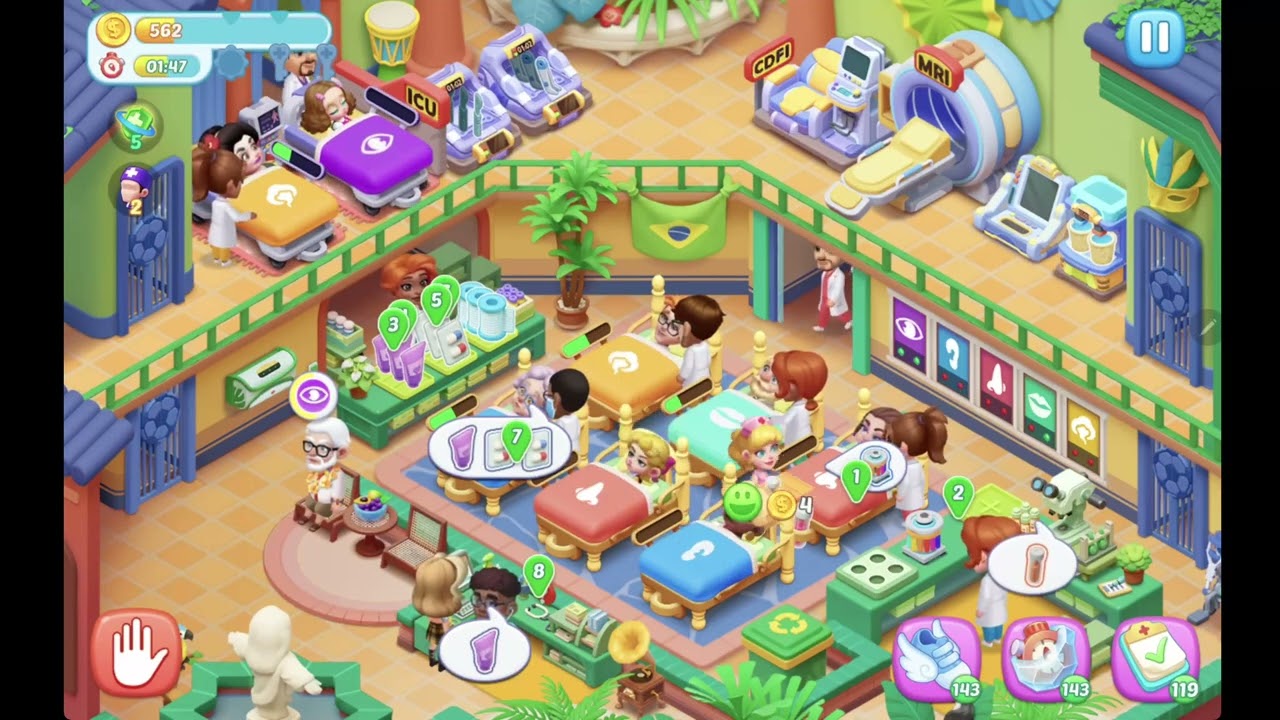 Happy Hospital Level 58 💉🩺🚑 ➖ Rio de Janeiro ➖ FULL STORY ➖ CaroGamesNL