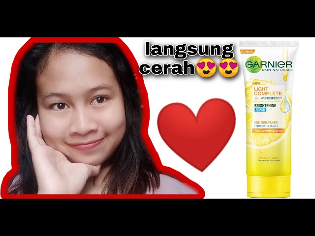 REVIEW GARNIER LIGHT COMPLETE  SCRUB || 2020😍😍 class=