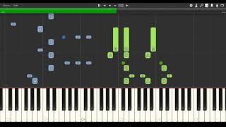 Estce Que Tu Maimes  Maitre Gims piano Tutorial