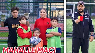 ANNEMLE MAHALLE MAÇI YAPTIK CHALLENGE !! CİPS KOLA ISMARLAMALI