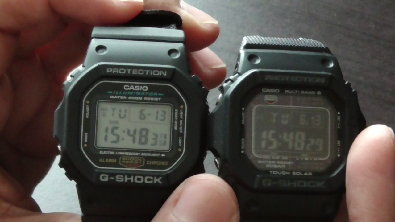 G-Shock DW-5600 vs GW M5610 BC, do I need them both?