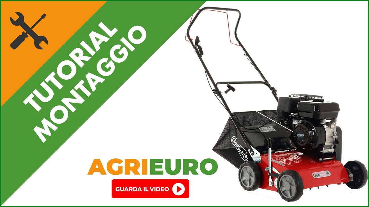 Arieggiatore E Scarificatore A Scoppio GeoTech PLS 4500 Montaggio E 