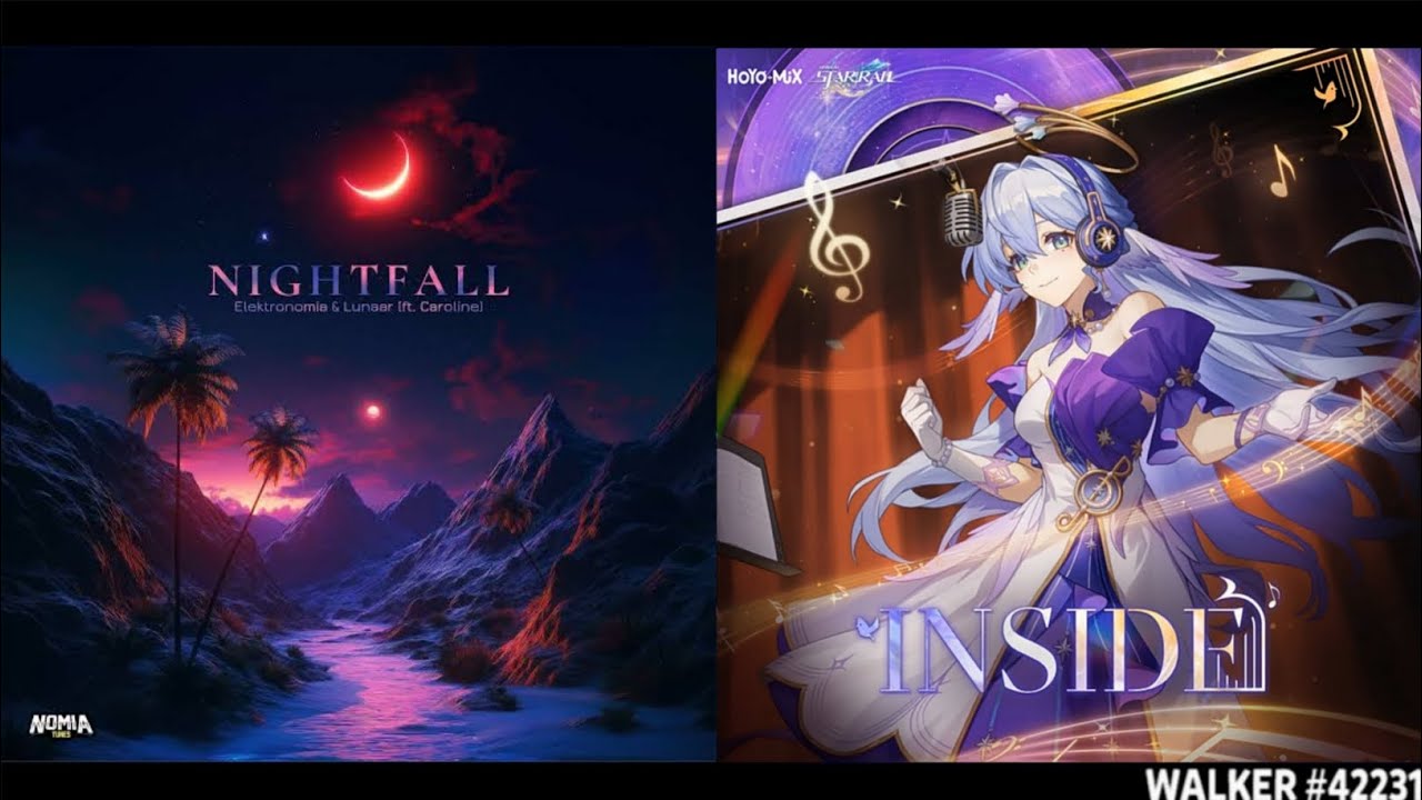 NightFalls ✘ Hope Is The Thing With Feathers • Remix (Elektronomia/Honkai: Star Rail Mashup)