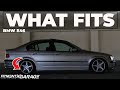 What wheels fit a bmw e46