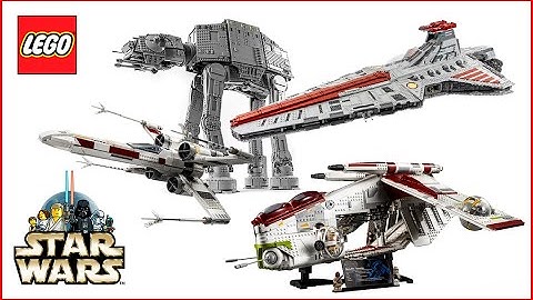 COMPILATION TOP 5 Star Wars Ultimate Collectors LEGO sets of All Time - Speed Build for Collectors