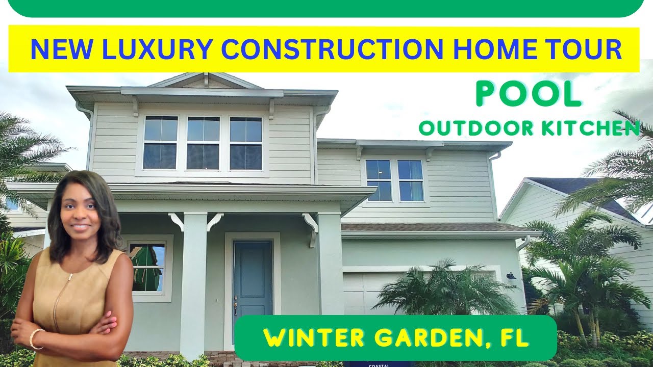 Must See Luxury Construction Home In Winter Garden, FL Pool and