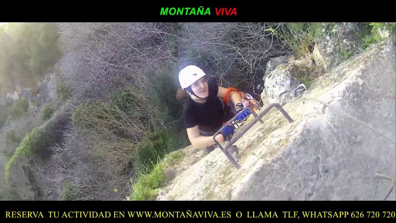 via ferrata lantosque FERRATA DEL TAJO DE RONDA 11-03-17