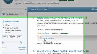 Ebscohost - How to use Ebscohost from our University Intranet System.mp4
