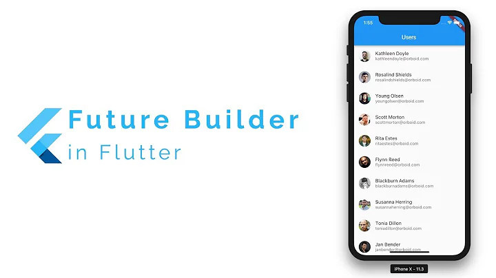 FutureBuilder In Flutter - Building Lists with JSON Data