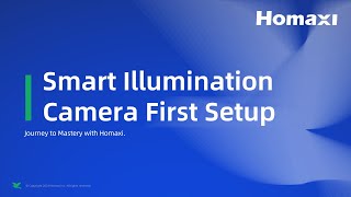 How to set up Homaxi's Smart Dual Illumination Camera as a first-time user?