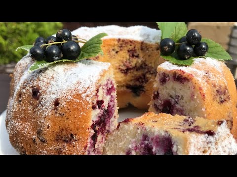 Манник со смородиной