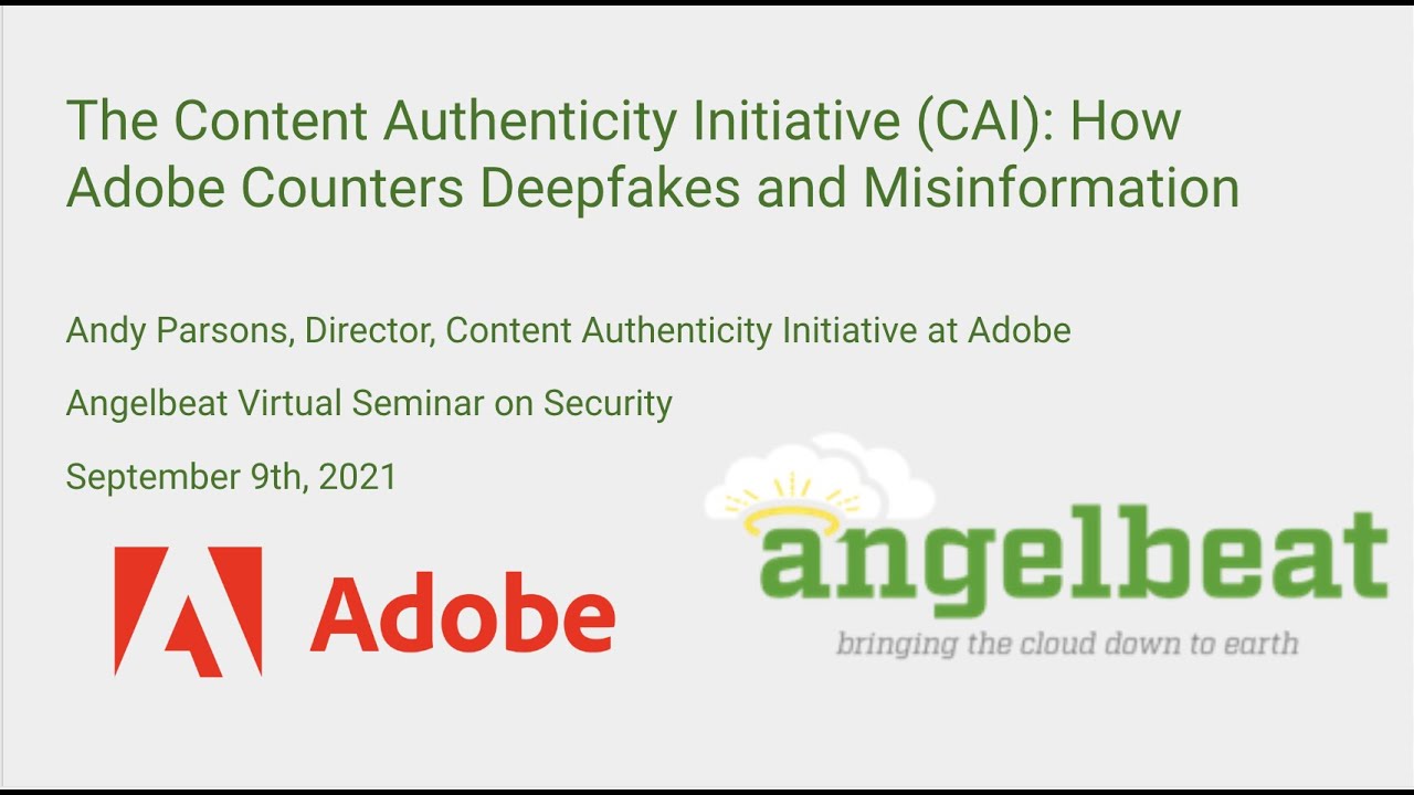 The Content Authenticity Initiative (CAI): How Adobe Counters Deepfakes and Misinformation