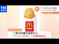 マックのポテトＬ・Ｍに続き ハッシュポテトも一時販売休止