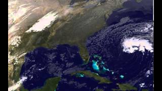 GOES-13 Animation of Tropical Storm Sean