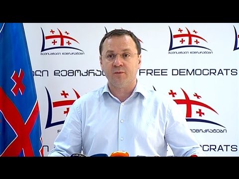 „თავისუფალი საქართველოს“ წევრის გია ცაგარეიშვილის ბრიფინგი