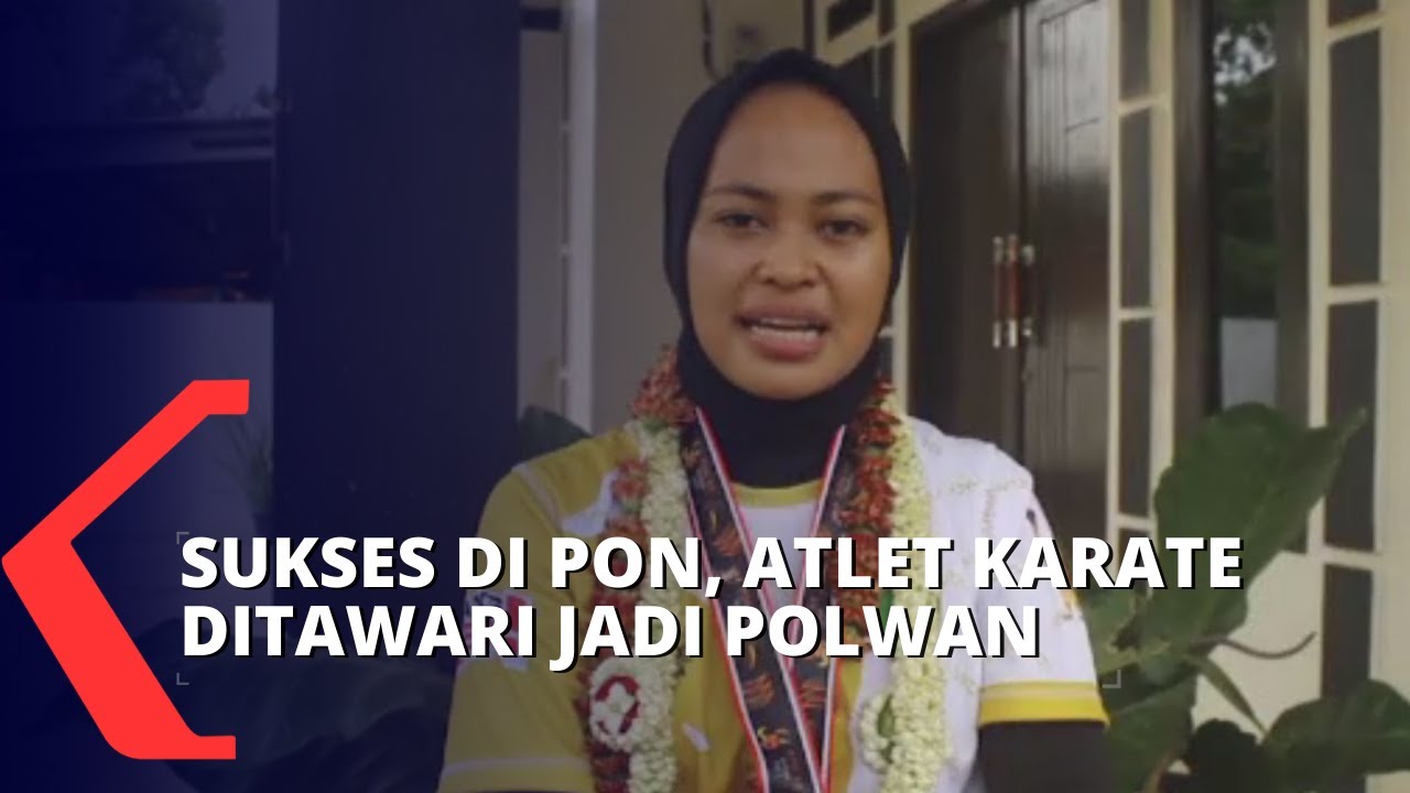 Usai Meraih Medali di PON, Atlet Karate Asal Lampung Selatan Ditawari Jadi Polwan