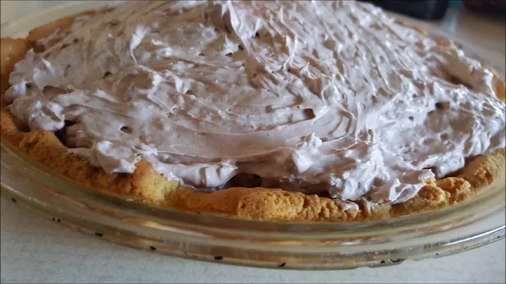 Gluten Free, Keto Friendly, Low Carb French Silk Pie