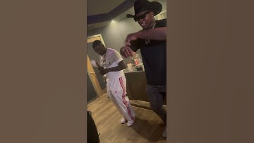 Thumbnail of Big Boogie and Mike Clark Jr dancing to Keep on Steppin! #mikeclarkjr #bigboogie #keeponsteppin