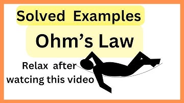 Solved examples on Ohm