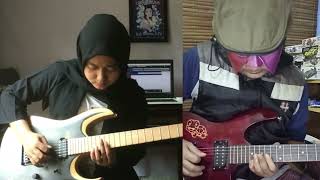 Wali- Yank Guitar Cover duet with Delvi Afriowanda