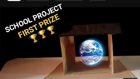 3d Hologram Box Screen Working Model | Science Project Ideas | Easy science experiments #science