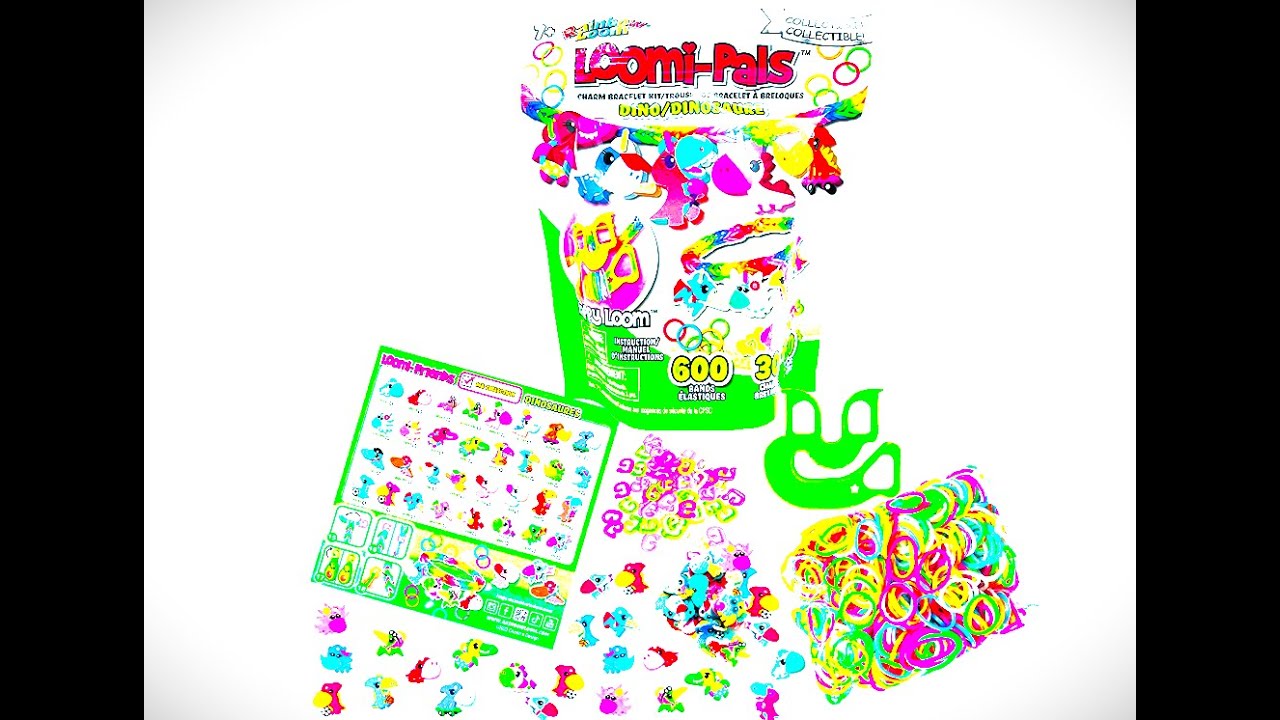 RAINBOW LOOM - LOOMI-PALS FOOD COLLECTIBLE SERIES UNBOXING/DEMO