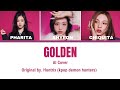 Golden AI Cover By Babymonster Ahyeon Pharita Chiquita Org Huntrix Kpop Demon Hunters Short 