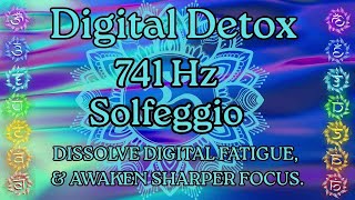 741 Hz Solfeggio Frequency for Digital Detox, Deep Focus & Mental Clarity#healingfrequencies