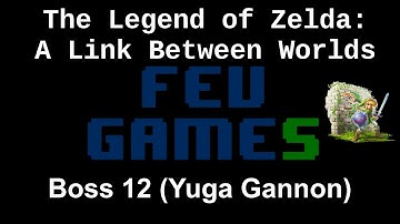 The Legend of Zelda: A Link Between Worlds - Boss 12 (Yuga Gannon) + Ending