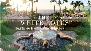 Athlete Statistics Inside My Stay at the White Lotus Hotel 🌺 Four Seasons Maui Vlog🌴