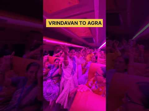 Vrindavan Agra group trip #yatralife #shorts #Vrindavan #agra #budgettravel #travel