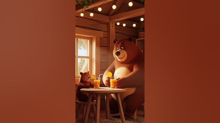 Cutting a Tree with a SON #ai #Bear #shorts