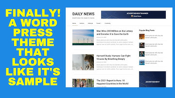 Finally A WP Theme That Looks Like The Sample #olddosgeek #wordpress