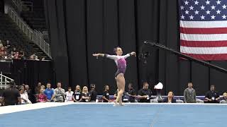 Faith Torrez – Floor Exercise – 2019 U.S. Gymnastics Championships – Senior Women Day 2