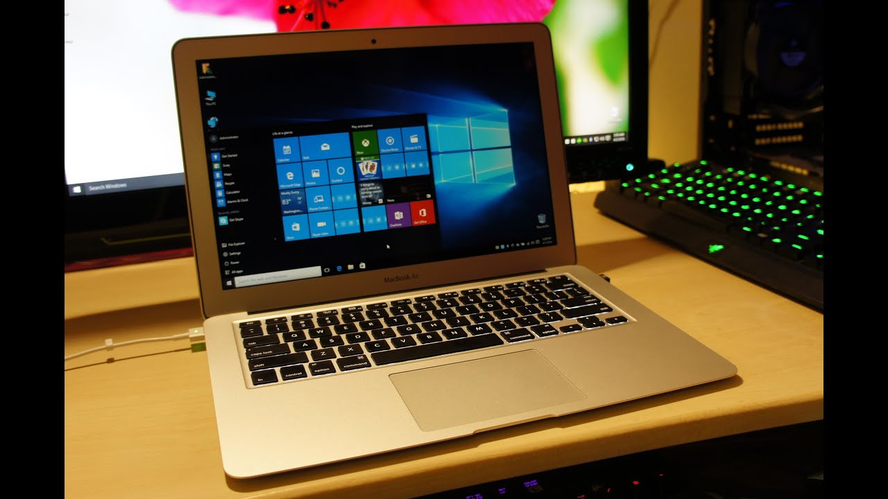 how to install windows 10 on a macbook