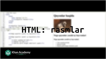 HTML: rasmlar | HTML/CSS asoslari: veb sahifalar yasash | Dasturlash