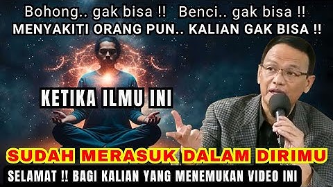 Sifatmu akan berubah ketika ilmu ini sudah MERASUKI dirimu #syaifulkarim #ngajiroso 