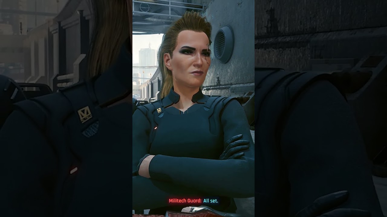 Electric Encounter: V meets Meredith for the First Time in Cyberpunk 2077 | Shorts