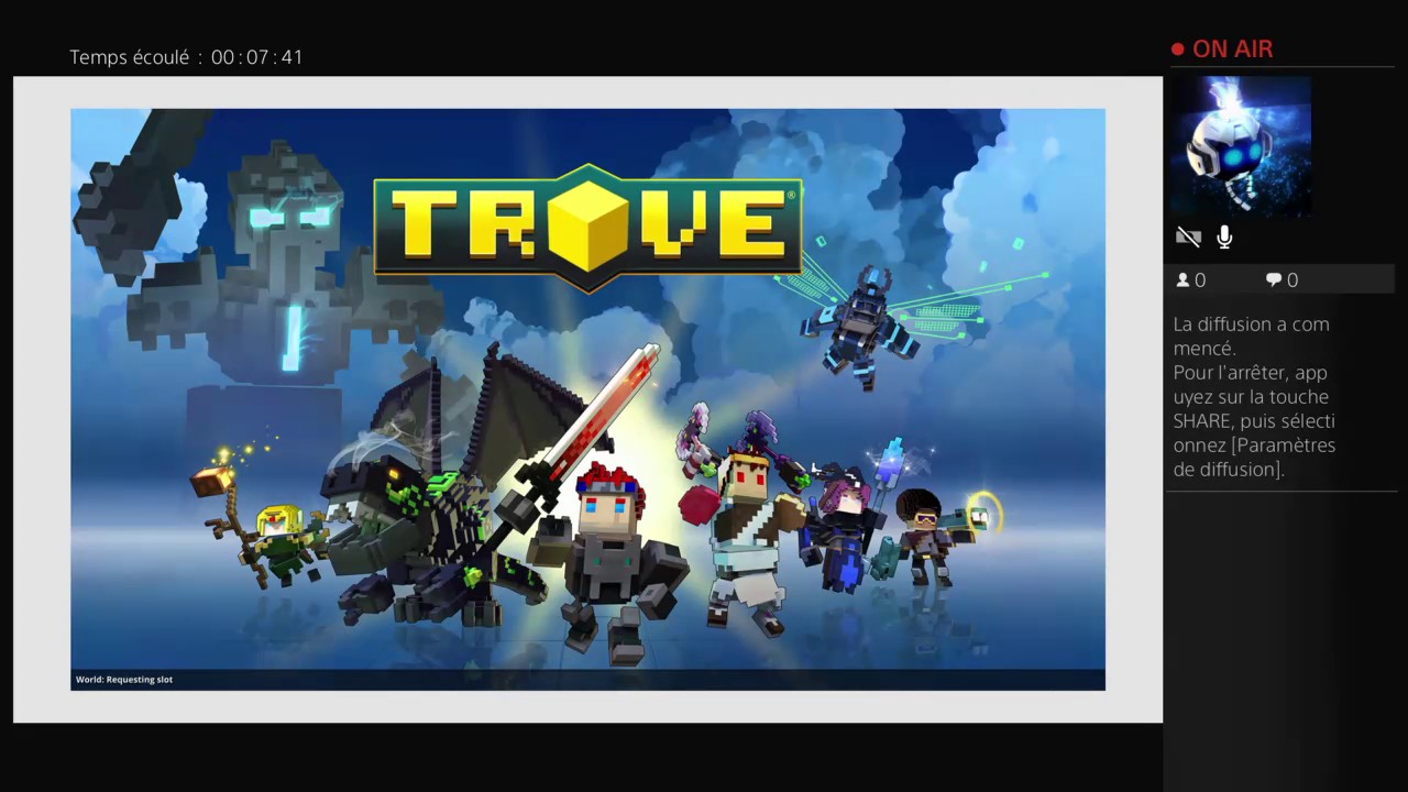 TROVE: NEW JEU GRATUIT - Je me fais troll en live ???