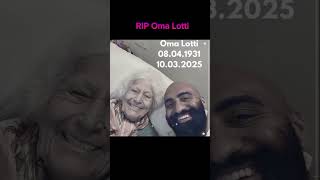 Oma Lotti ist verstorben RIp #rip #trauer #traurig