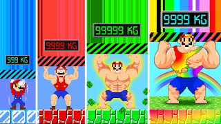 What If Every Seed Makes Mario Growing Up To Nood Vs Pro Vs Hacker Adn Mario Game